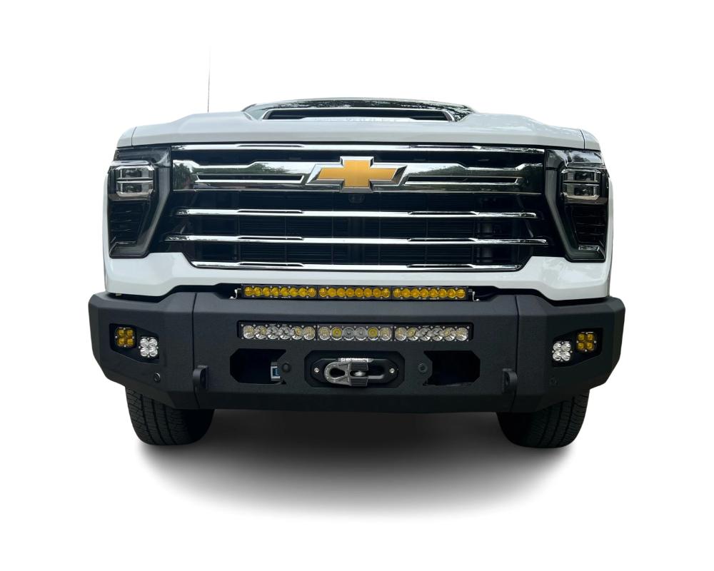 Chassis Unlimited Attitude Series Front Bumper w/ Parking Sensors Chevrolet Silverado 2500 | 3500 2024+ - CUB980732