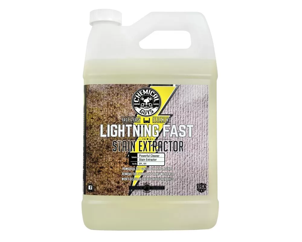 Chemical Guys 1Gallon Lightning Fast Carpet and Upholstery Stain Extractor - SPI_191