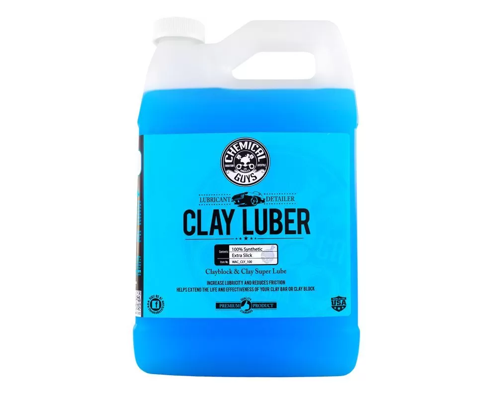 Chemical Guys 1Gallon Clay Luber Synthetic Lubricant and Detailer - WAC_CLY_100