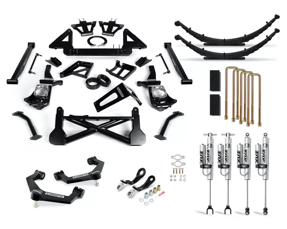 Cognito 10-Inch Performance Lift Kit with Fox PSRR 2.0 Shocks Chevrolet Silverado|GMC Sierra 2500|3500 2WD|4WD 2020-2022 - 210-P1034