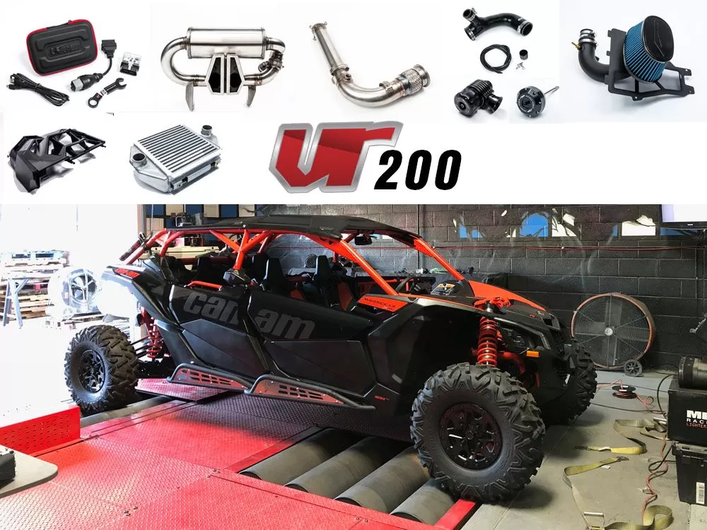 Can-Am X3 Turbo 200HP Upgrade Power Kit by Vivid Racing - VR-X3-1819-110
