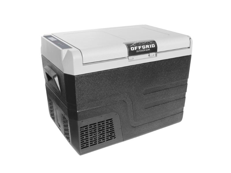 Offgrid Gray 45 Liter 12 Volt Portable Electric Refrigerator Freezer Electric Cooler - 100000-002800