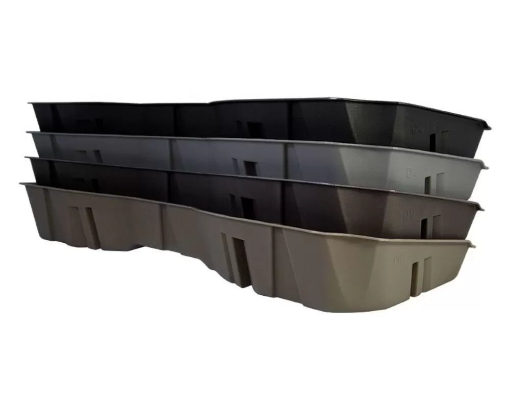 DU-HA Underseat Gun Case Storage Dune Tan Chevrolet | GMC Silverado | Sierra 2014-2018 - 10302