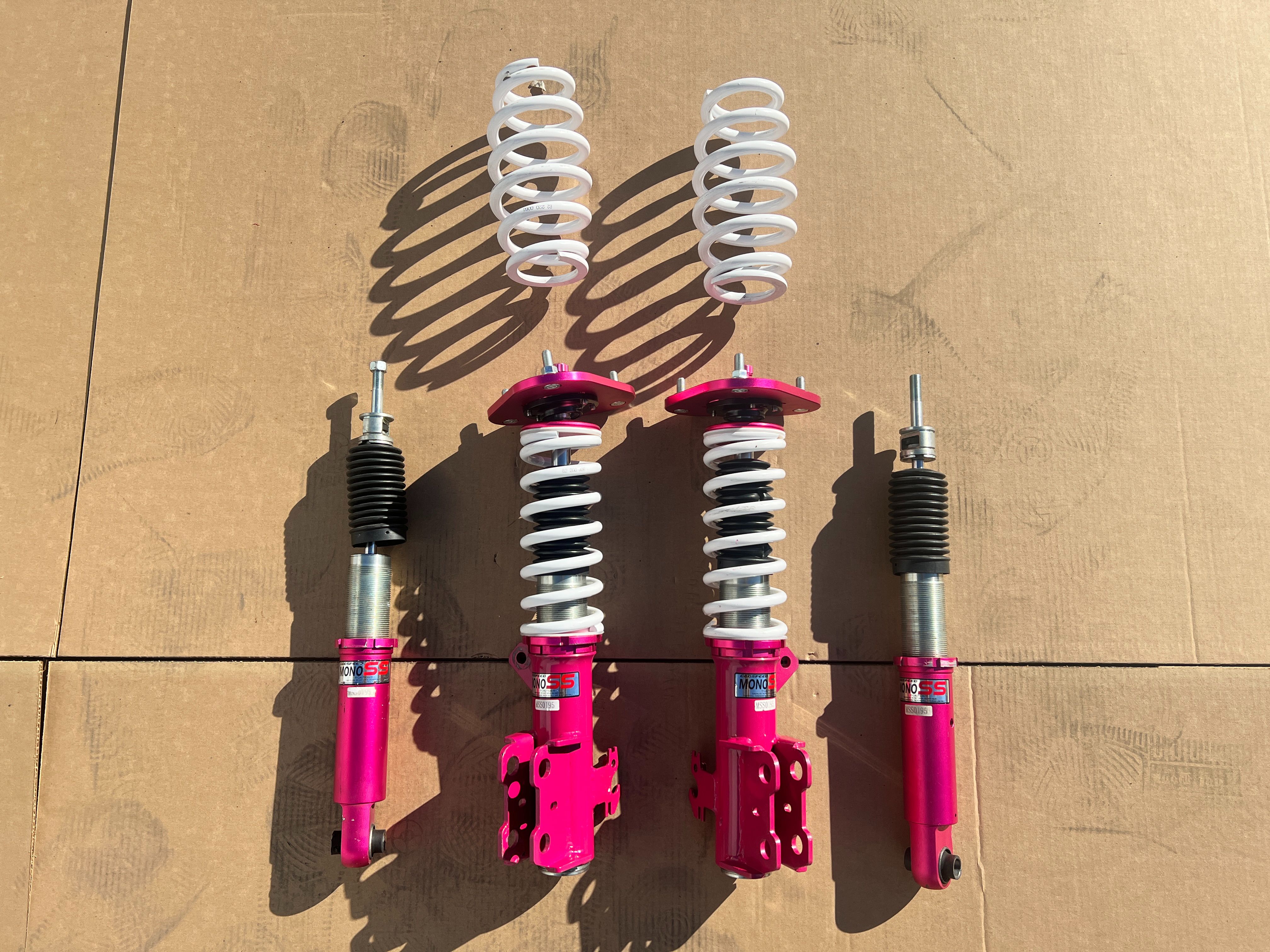 Godspeed MonoSS Coilover Toyota CH-R 2018-2022 CLEARANCE - MSS0195-C
