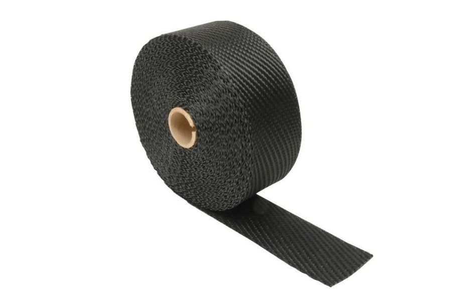 Design Engineering 010004 Black Titanium 2in x 25' Exhaust Heat Wrap with LR Technology CLEARANCE - 10004-CL