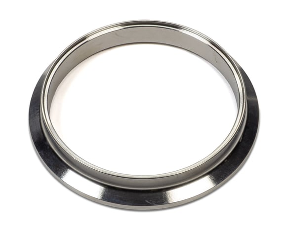 VIBRANT 1492F V-BAND FLANGE - 1/2 IN THICK - 3-1/2 IN OD TUBING - S/S - POLISHED CLEARANCE - VIB1492F -CL