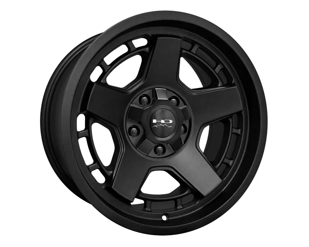 HD Off-Road Atlas Wheel 17x9 5x120|5x127 -12mm All Satin Black - AT1790580ASB