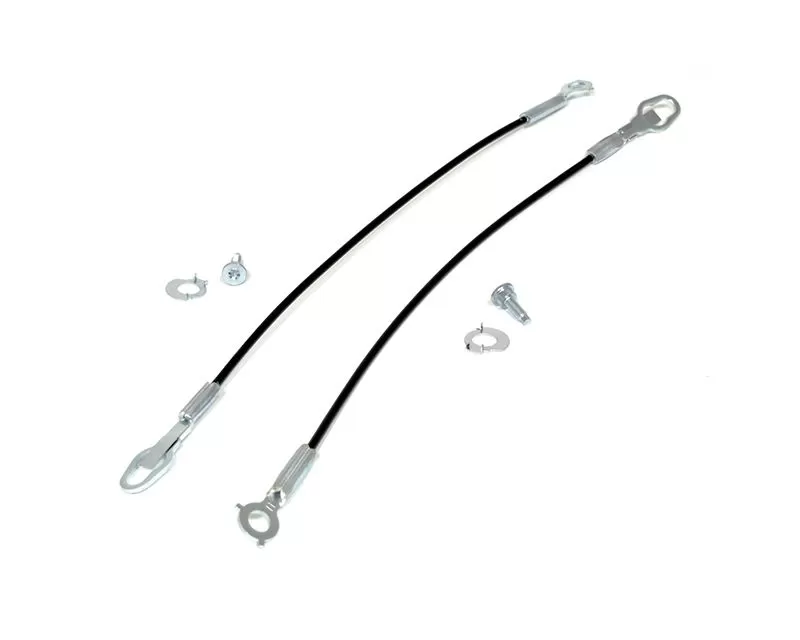 ACP Tailgate Check Cable 22" w/ Hardware (Pair) Ford F-150 | F-250 | F-350 1983-1996 - FP-TG080