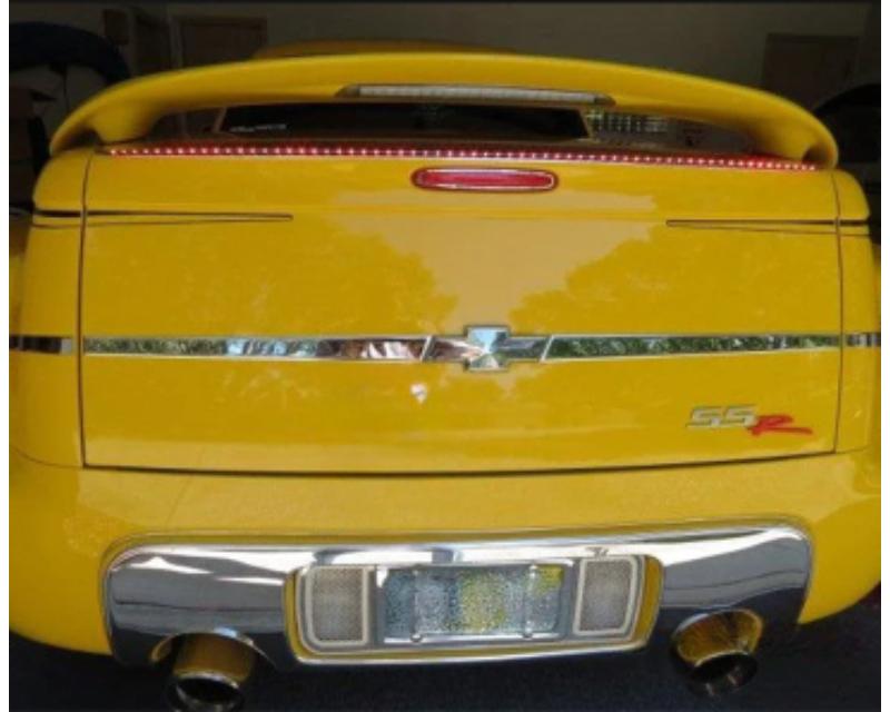 American Car Craft Tailgate Fin with lighting Chevrolet SSR 2003-2006 - ACC-512022