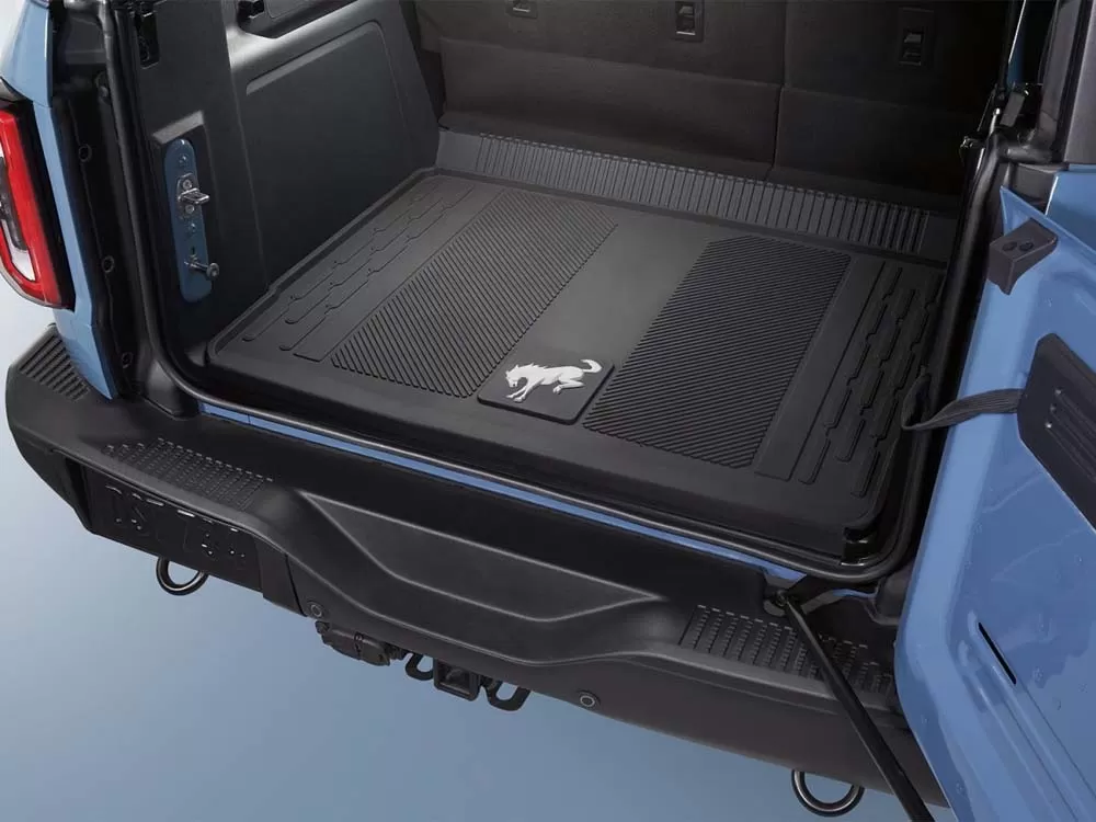 Ford Performance Cargo Liner With Bronco Logo Ford Bronco 4 Door 2021+ - M2DZ-58047A74-BA