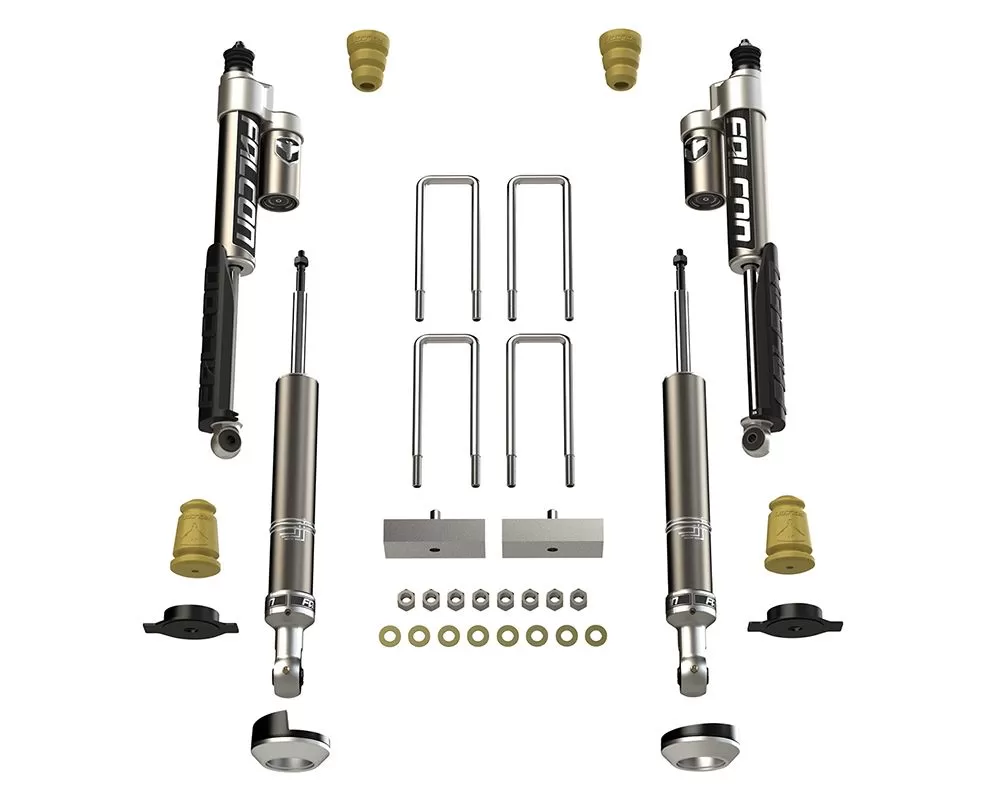 Falcon 2.25 Inch Sport Shock and Spacer Lift System Toyota Tacoma 2005+ - 08-04-21-400-100
