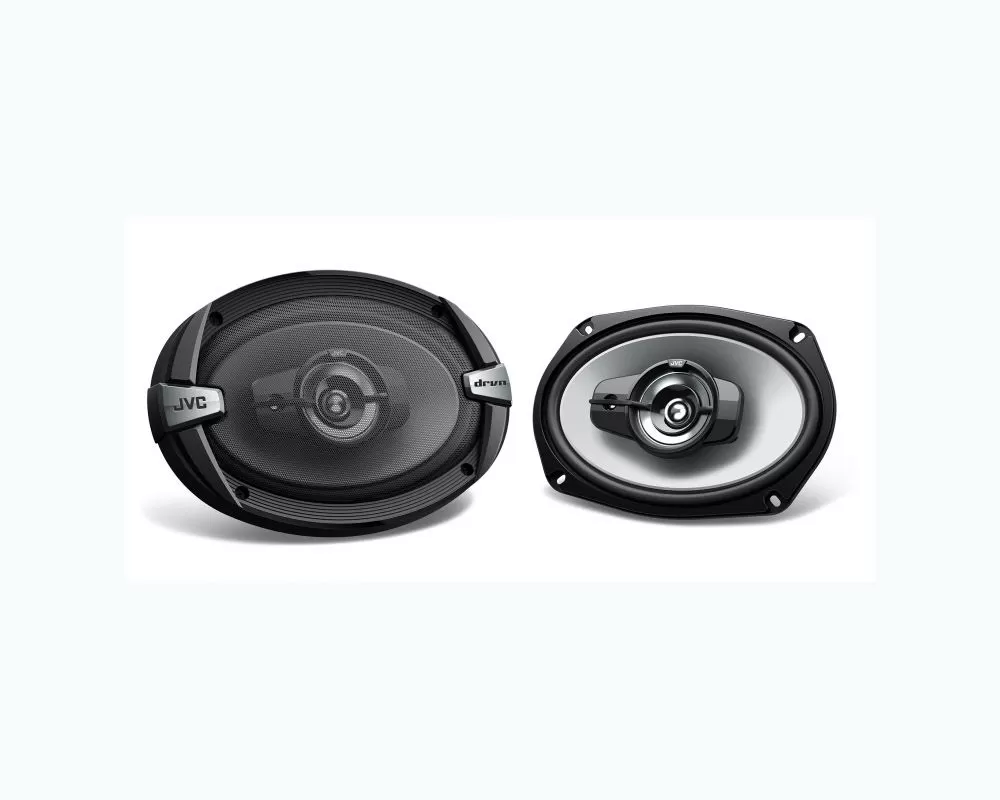 JVC 6" x 9" (15 x 23cm) 3-Way Coaxial Speakers - CS-DR693
