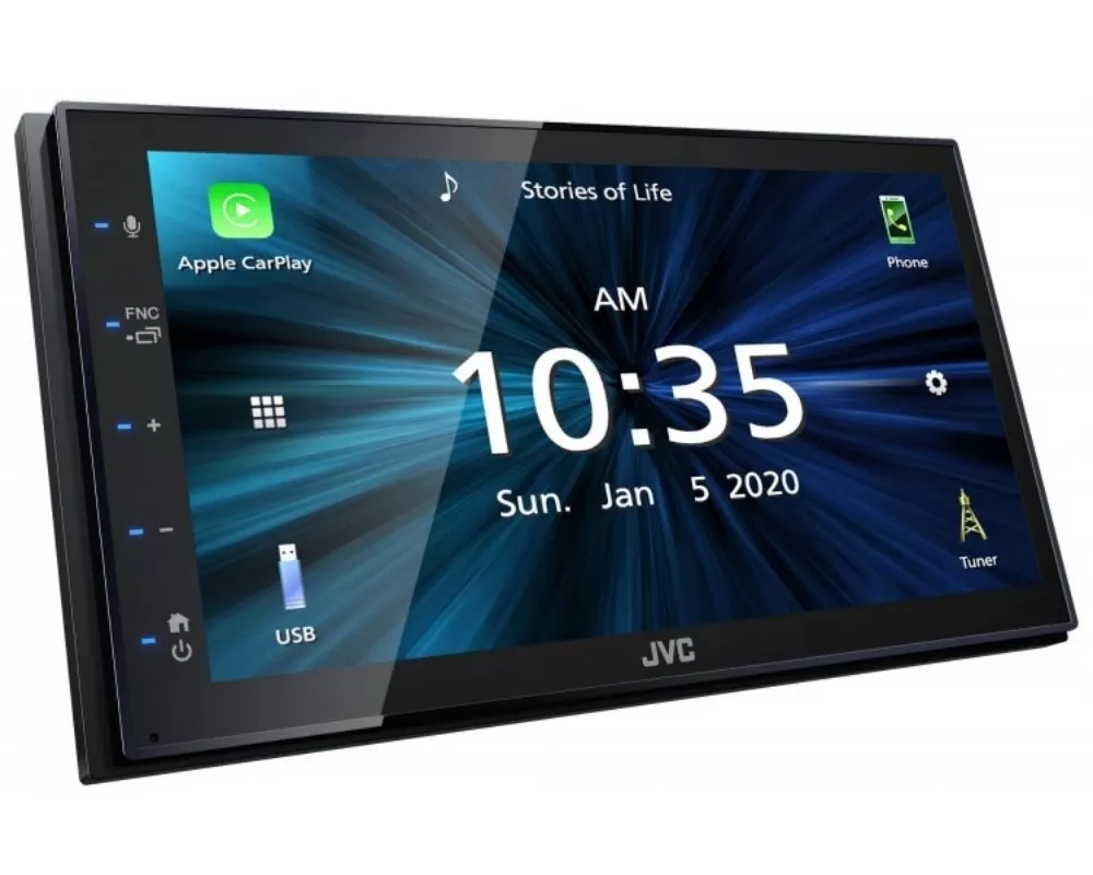 JVC 6.8" Capacitive Touch Monitor Digital Media Receiver w/ A2 Warranty - KW-M560BT