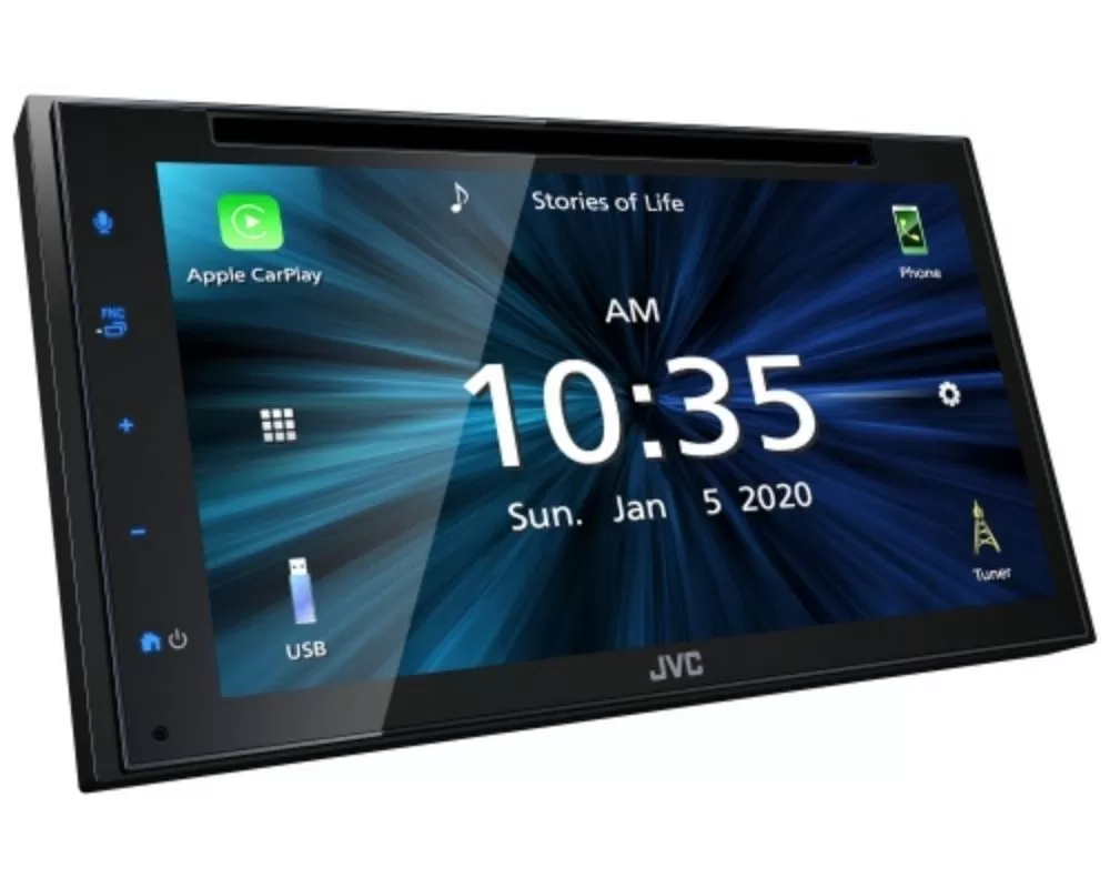JVC 6.8" Capacitive Touch Monitor Multimedia Receiver - KW-V66BT