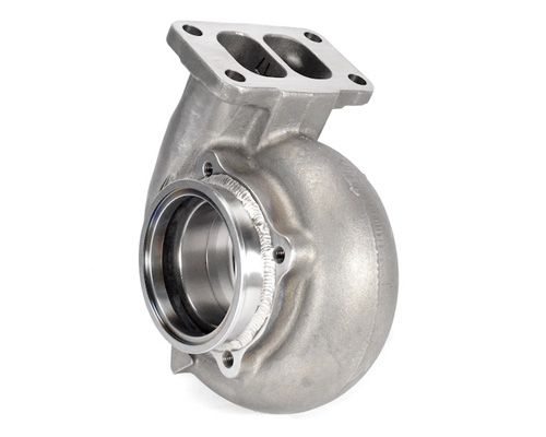 ATP Turbo 1.16 A/R T3 Divided Turbine Housing for T4 P-Trim wheel - welded 3" GT V-Band Exit - ATP-HSG-358