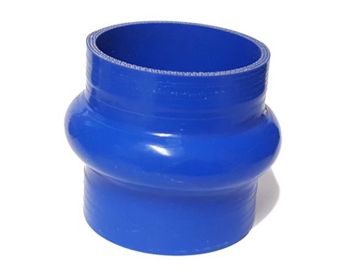 ATP Turbo Hose Silicone Hump Connector 2.50" Blue - ATP-SIL-351