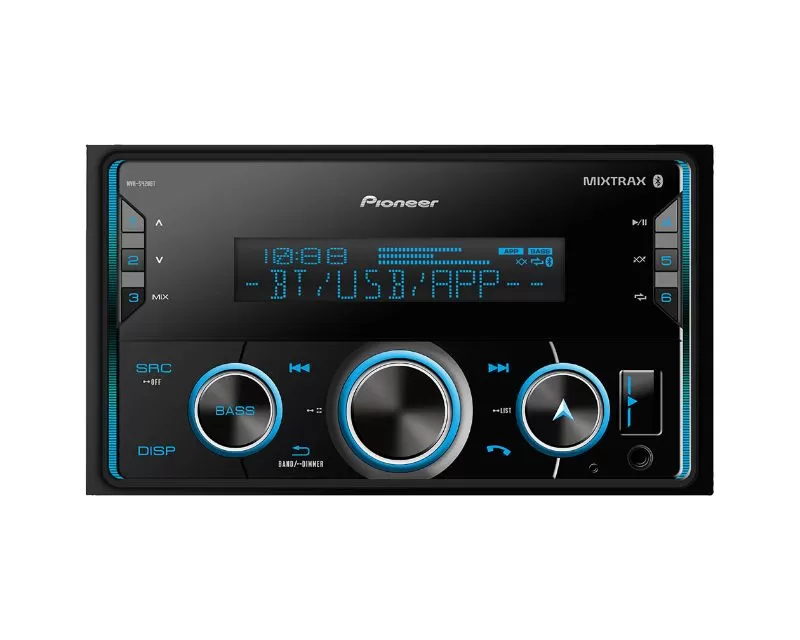 Pioneer Mechless Double Din with Bluetooth - MVHS420BT
