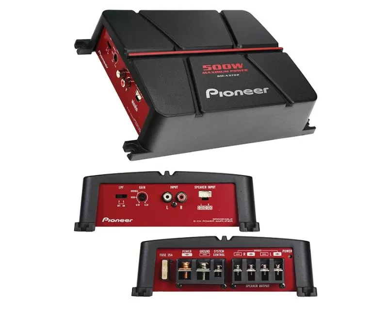 Pioneer 2 Channel Amplifier 500W - GMA3702