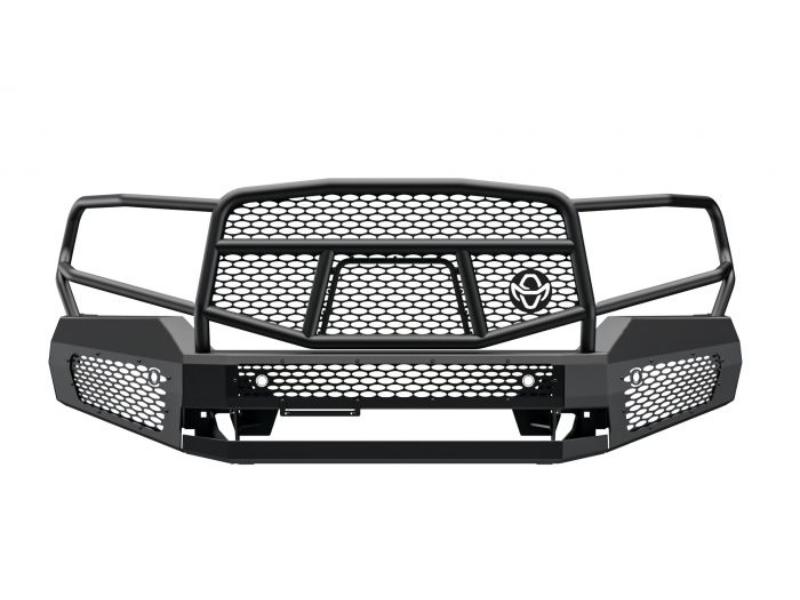 Ranch Hand Midnight Front Bumper with Grille Guard Toyota Tacoma 2016-2023 - MFT16MBM1