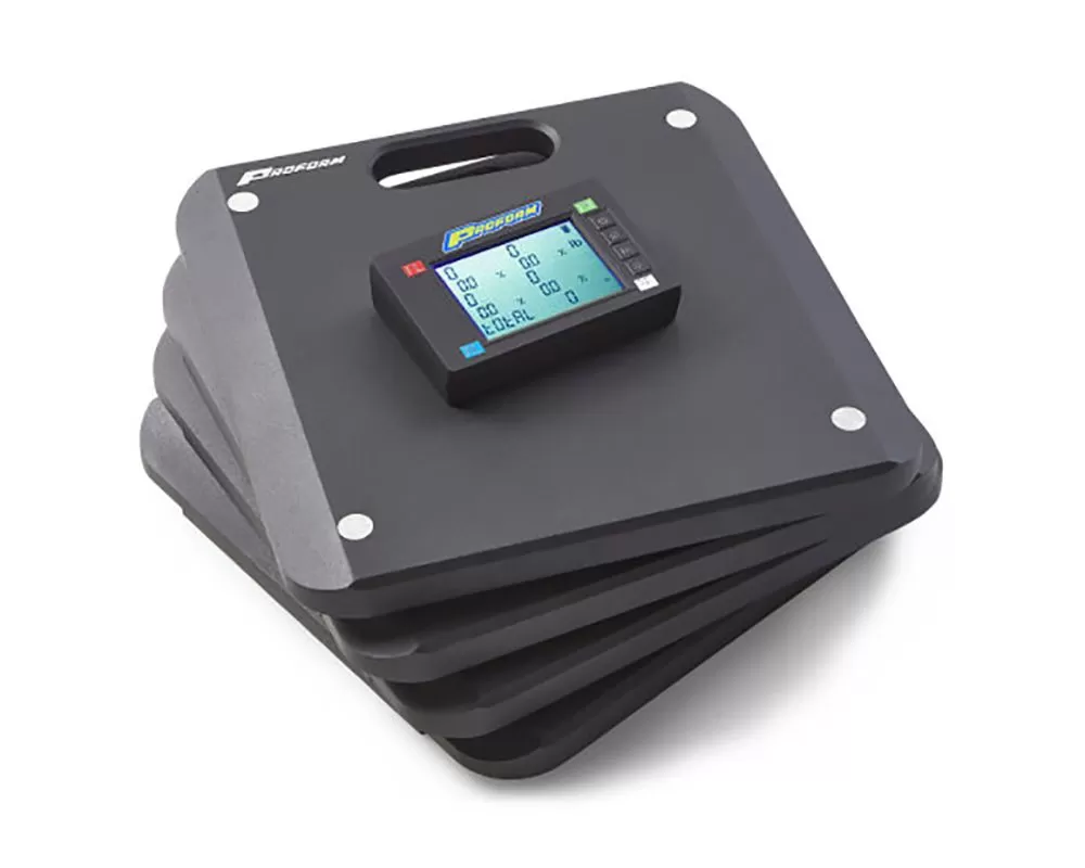 Pro Form 7000 LB Slim Wireless Vehicle Weighing System w/ Hard Roller Case - 67644
