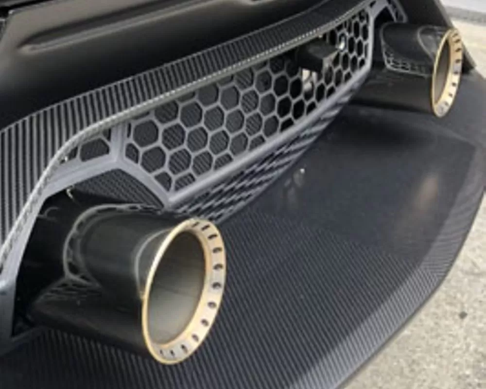 Brilliant Exhaust Exhaust End Tail Pipe Tips Stainless Lamborghini Aventador SVJ 2019-2021 - BE-LAM-ASV-TIPS