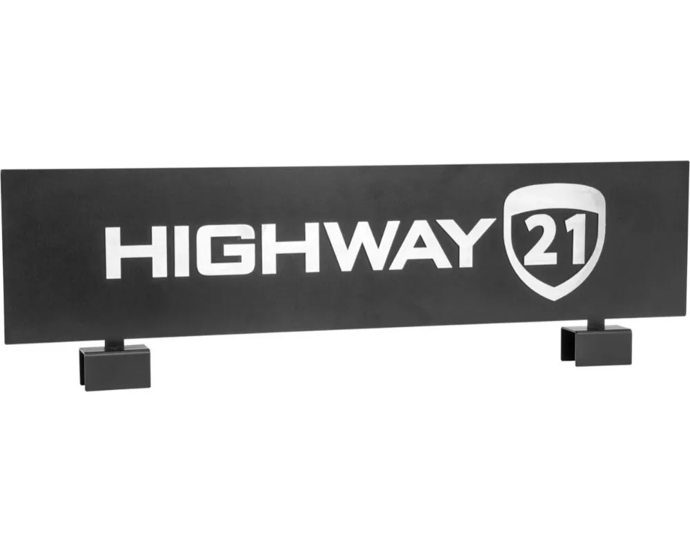 Highway 21 Display Sign Slat Wall - HWY21 DISPLAY SIGN