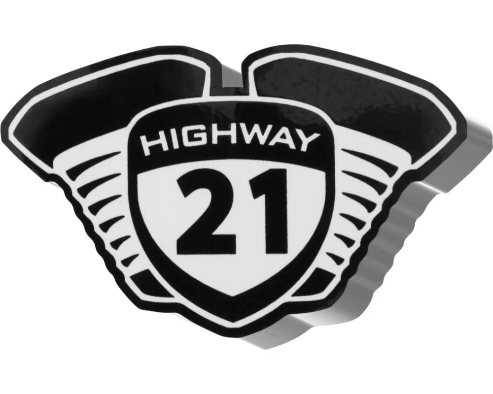 Highway 21 3" Decal 100/pack - HWY 21 3 IN 100 PK
