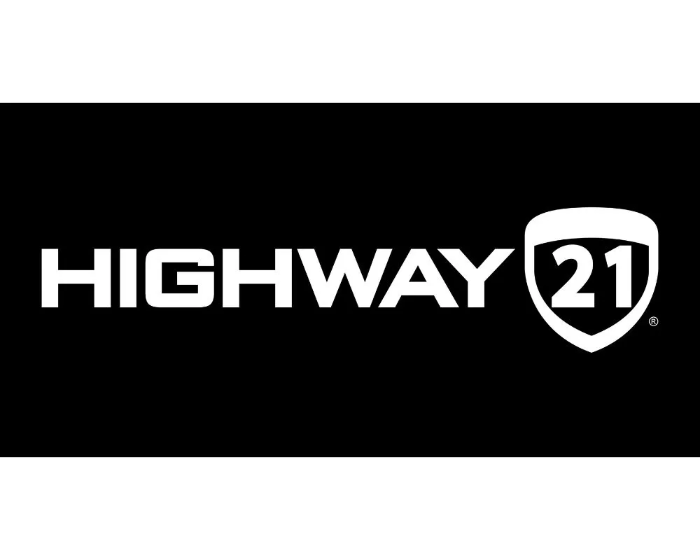 Highway 21 3'x6' Wall Banner Black - BANNER-HWY21-2
