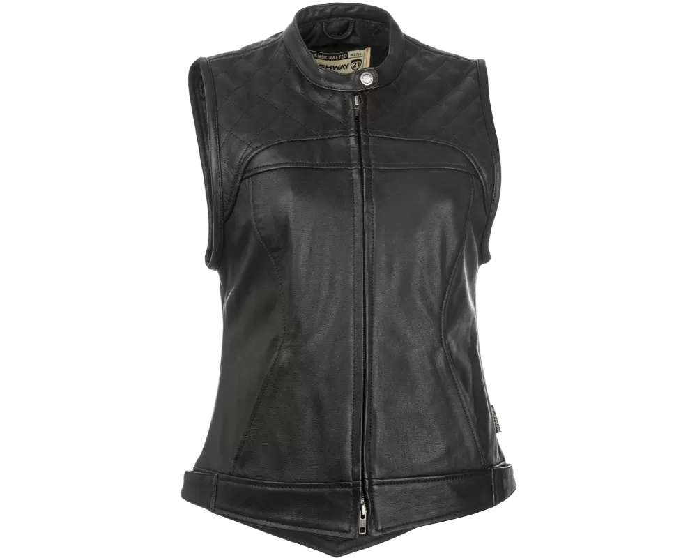 Highway 21 Women's Ava Vest Black - 489-15002X