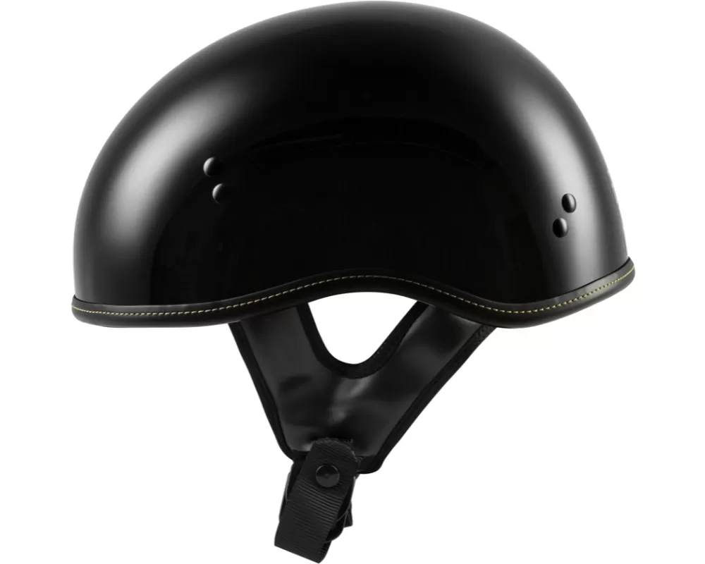 Highway 21 .357 Half Helmet Solid - 77-11002X