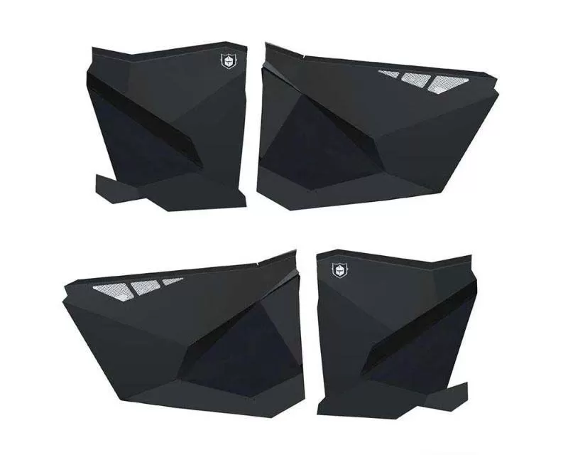 Pro Armor Black Doors For Polaris RZR Pro XP 4 2020 - P1910D003BL