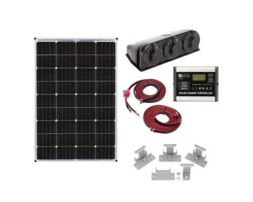 Zamp Solar 115-Watt Roof Mount Solar Panel Kit - KIT1003