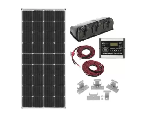 Zamp Solar 170-Watt Roof Mount Solar Panel Kit - KIT1005