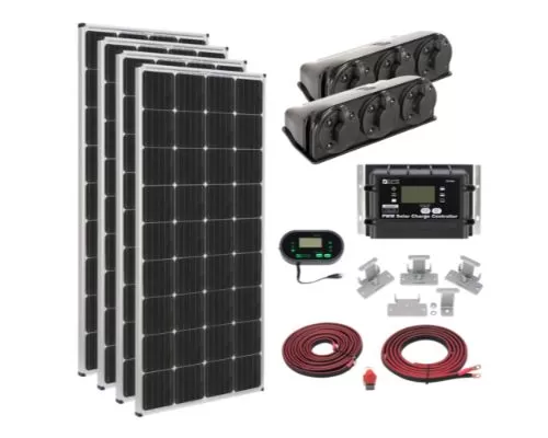 Zamp Solar 680-Watt Roof Mount Solar Panel Kit - KIT2014