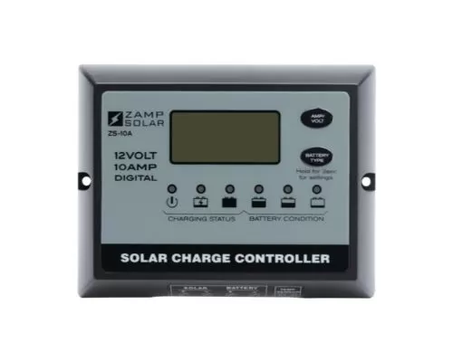 Zamp Solar 10-Amp 5-Stage PWM Charge Controller - ZS-10AW