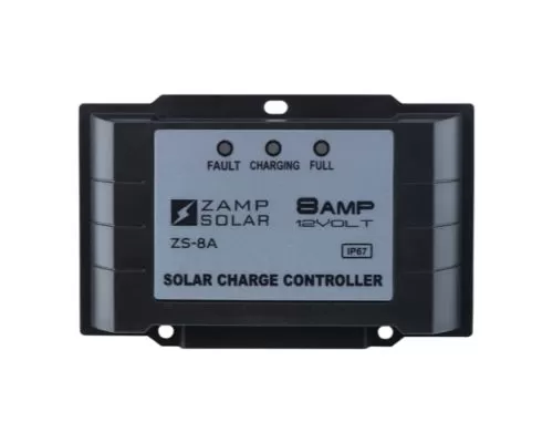 Zamp Solar 8-Amp 5-Stage PWM Charge Controller - ZS-8AW