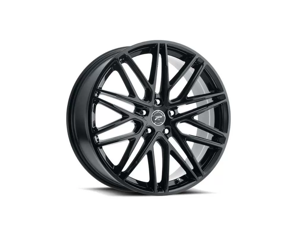 Platinum Wheels 460 Atonement Wheel 17x8 5x108 40mm Gloss Black w/Clear Coat - 460-7831BK+40