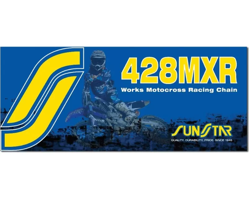 Sunstar Mxr Works Chain 428x134 Kawasaki | Suzuki 1979-2019 - SS428MXR-134