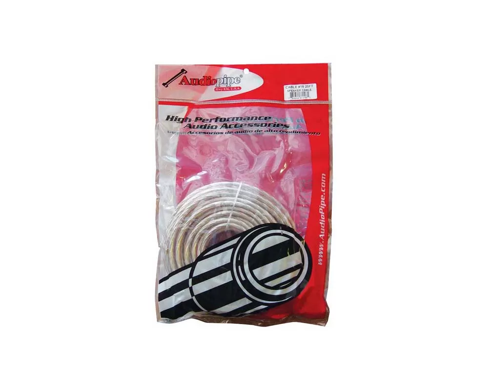 Audiopipe 10 Ga. Speaker Cable 25Ft - CABLE1025