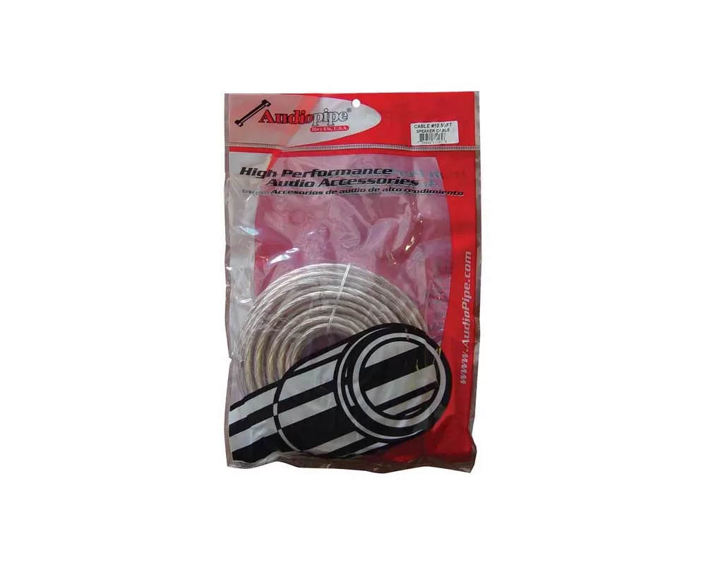 Audiopipe 10 Ga. Speaker Cable 50Ft - CABLE1050