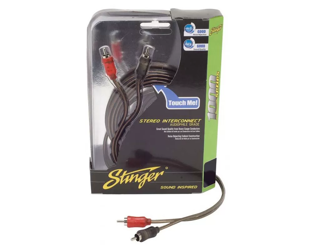Stinger 1.5Ft 1000 Series 2Ch Coaxial RCA - SI121.5
