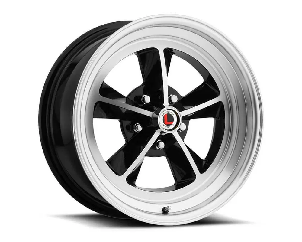 Legendary Wheels GT9 Wheel Series 15x7 5x114.3 6.9mm Black Machined - LW69-50754A