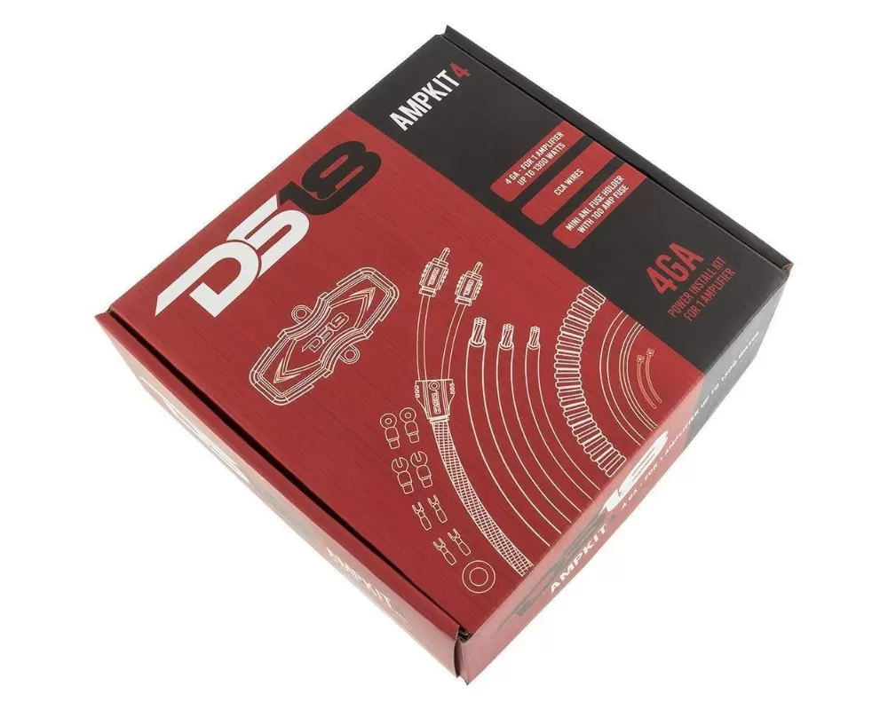 DS18 Advance 4-GA Installation Kit - AMPKIT4