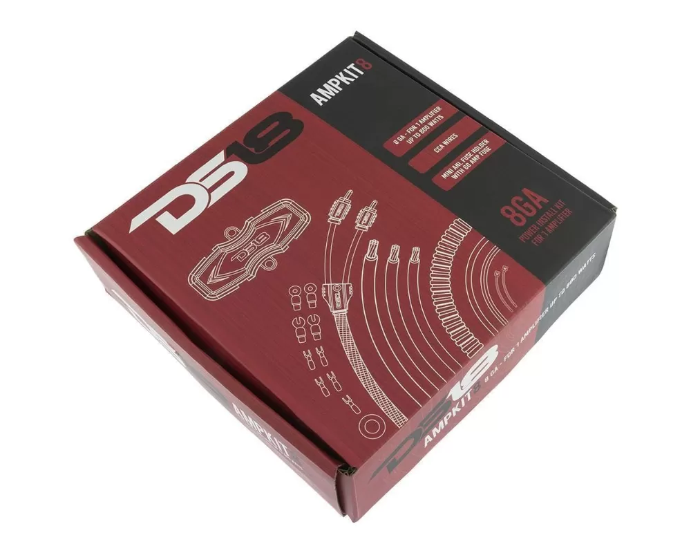 DS18 Advance 8-GA Installation Kit - AMPKIT8