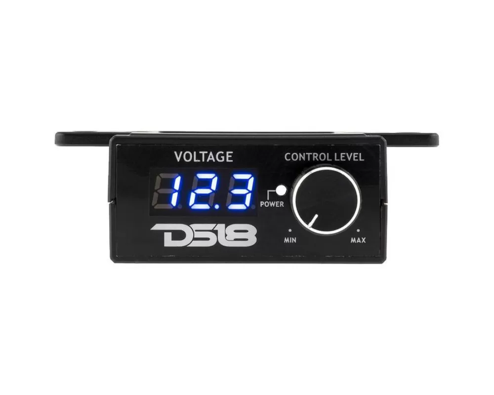 DS18 Universal Bass Knob with Voltmeter And Remote On - BKVR