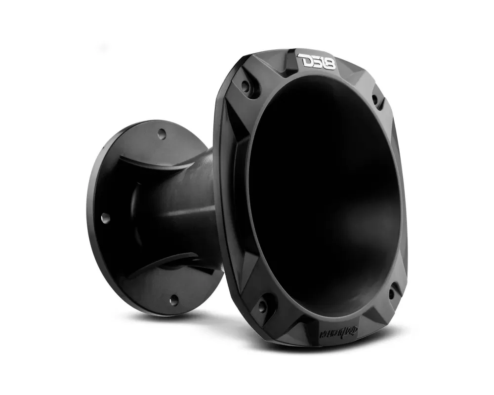 DS18 4.84" Depth Black Pro Bolt On 2" Plastic Horn - PRO-HP102/BK