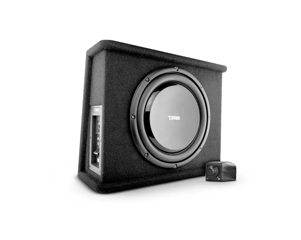 DS18 10" Shallow Subwoofer Bass Packages 700 Watts with Built In Amplifier - SB10A