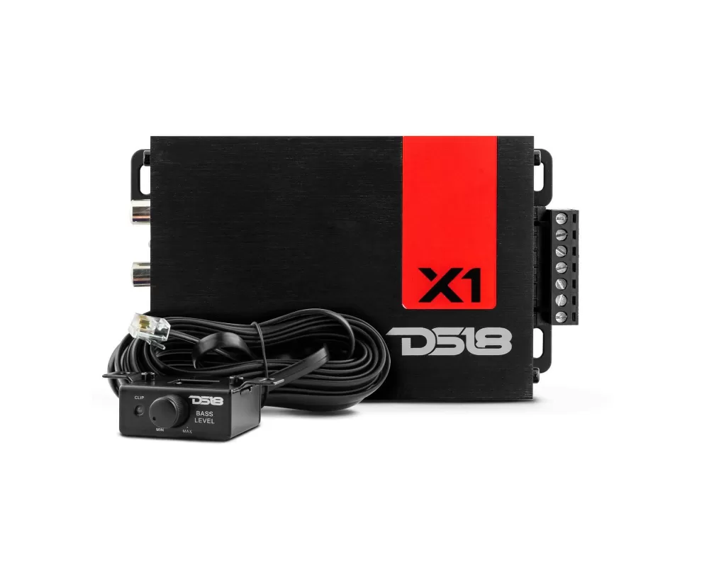 DS18 Ultra Compact Class D 1-Channel Amplifier - X1