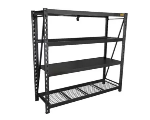 DeWALT 6Ft Industrial 4-Shelf Rack Black - 41660