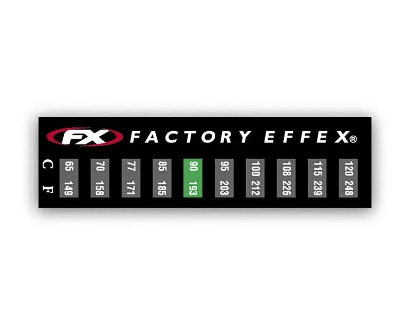 Factory Effex 3 pcs. Temperature Stickers - 08-90225